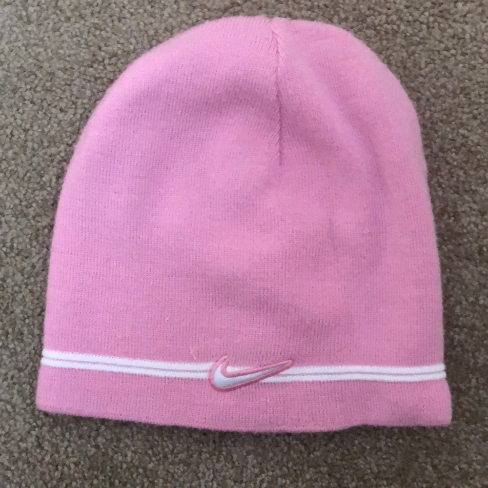 Pink Nike Beanie